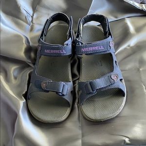 Merrell hiking, water sandals